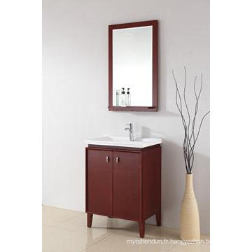 Salle de bains armoire nouvelle mode embossage armoire design salle de bains vanité salle de bains meubles salle de bains miroir armoire (V-14167A)